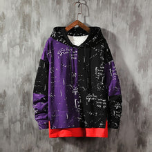 Load image into Gallery viewer, Hip Hop Patchwork Sweatshirt