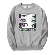 Load image into Gallery viewer, Japan Anime Prison School Eyes Sad Men Sweatshirt Hoodies