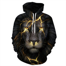 Load image into Gallery viewer, New Fashion Wolf Hoodies 3d Sweatshirts Print