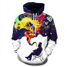 Load image into Gallery viewer, 3d Sweatshirts Print Spilled Milk Space Galaxy