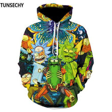 Load image into Gallery viewer, Brand Cosmos Cartoon Rick And Morty Sweatshirts